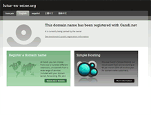 Tablet Screenshot of futur-en-seine.org
